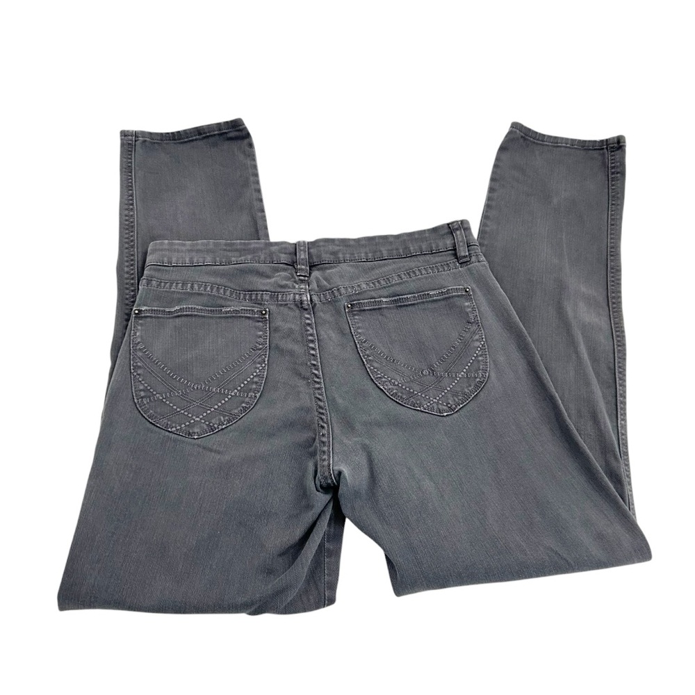 Old Navy The Sweetheart Gray High Rise Straight Leg Jeans Size 8